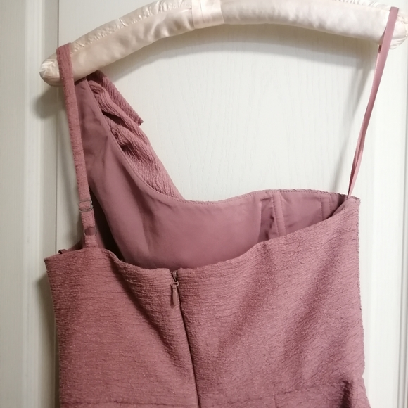 BCBG one shoulder crêpe dress - Picture 2 of 2